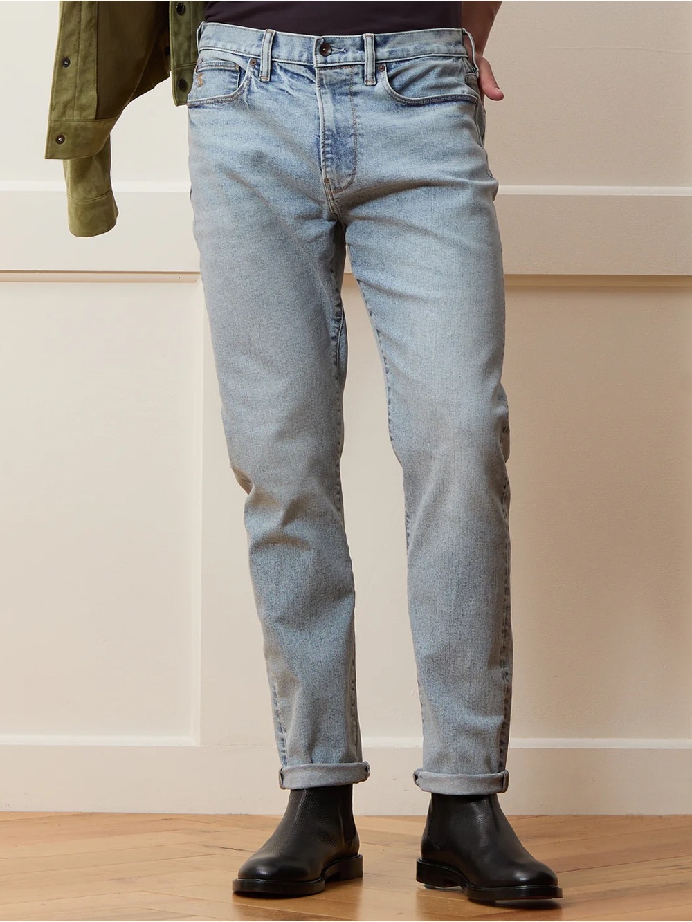 Todd Snyder Slim Fit Stretch 5 Pocket Jeans Men Size 31 X 30 (actual 31 x 29.5) - Picture 2 of 5